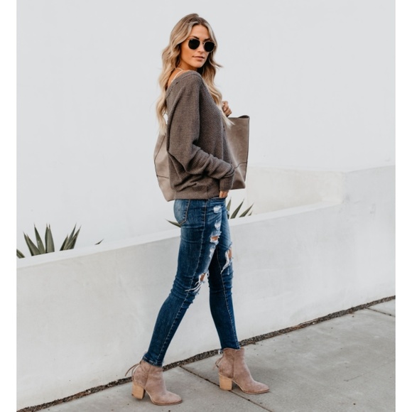 STACY Waffle Knit Cardigan - Picture 6 of 8